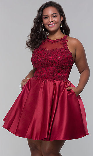 Plus Size Homecoming
