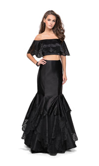 La Femme 26193 Two Piece Prom Dress