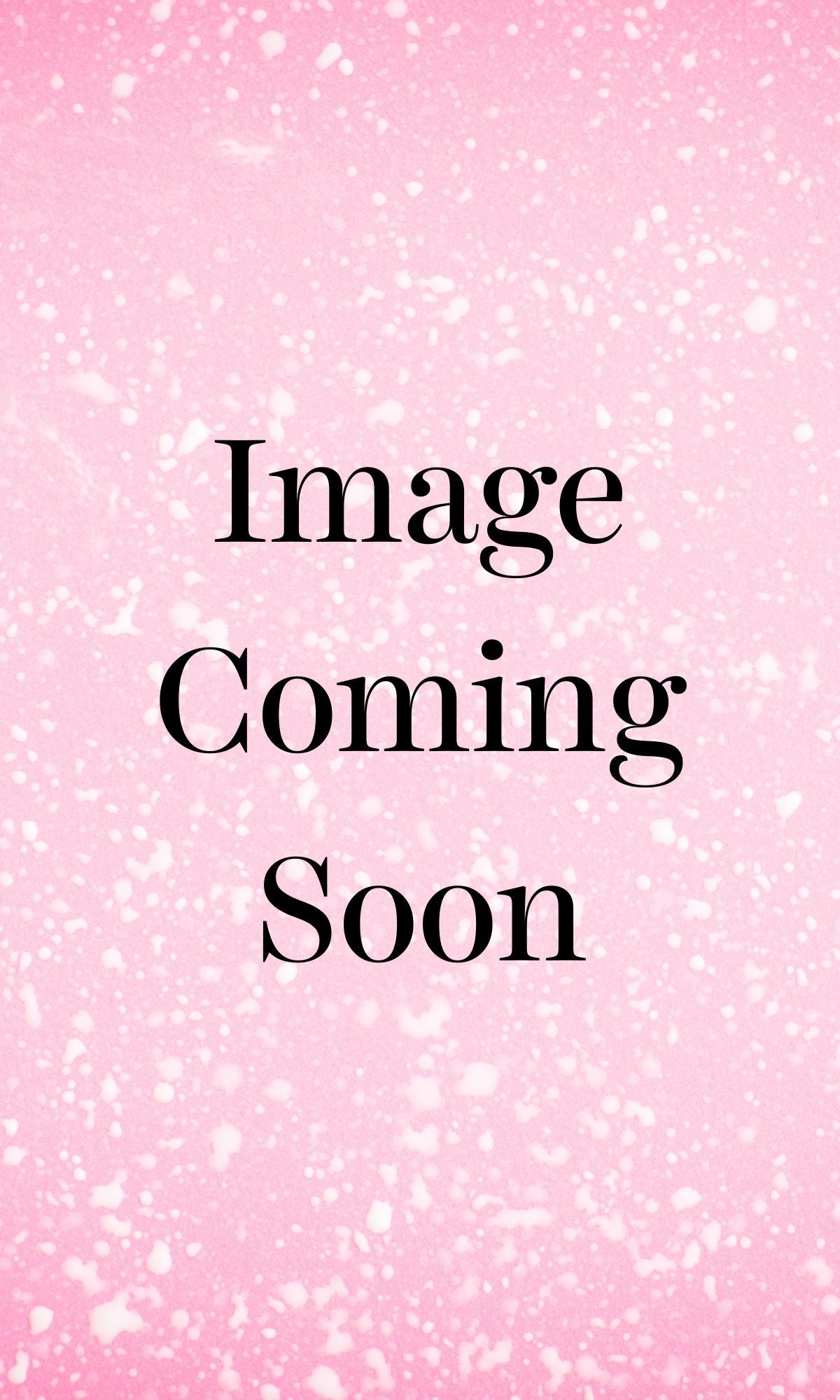 Pink background with white speckles and