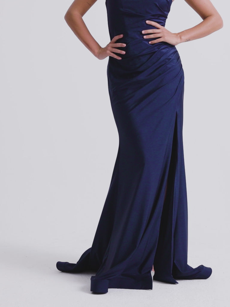 Faviana One-Shoulder Long Prom Dress 11071