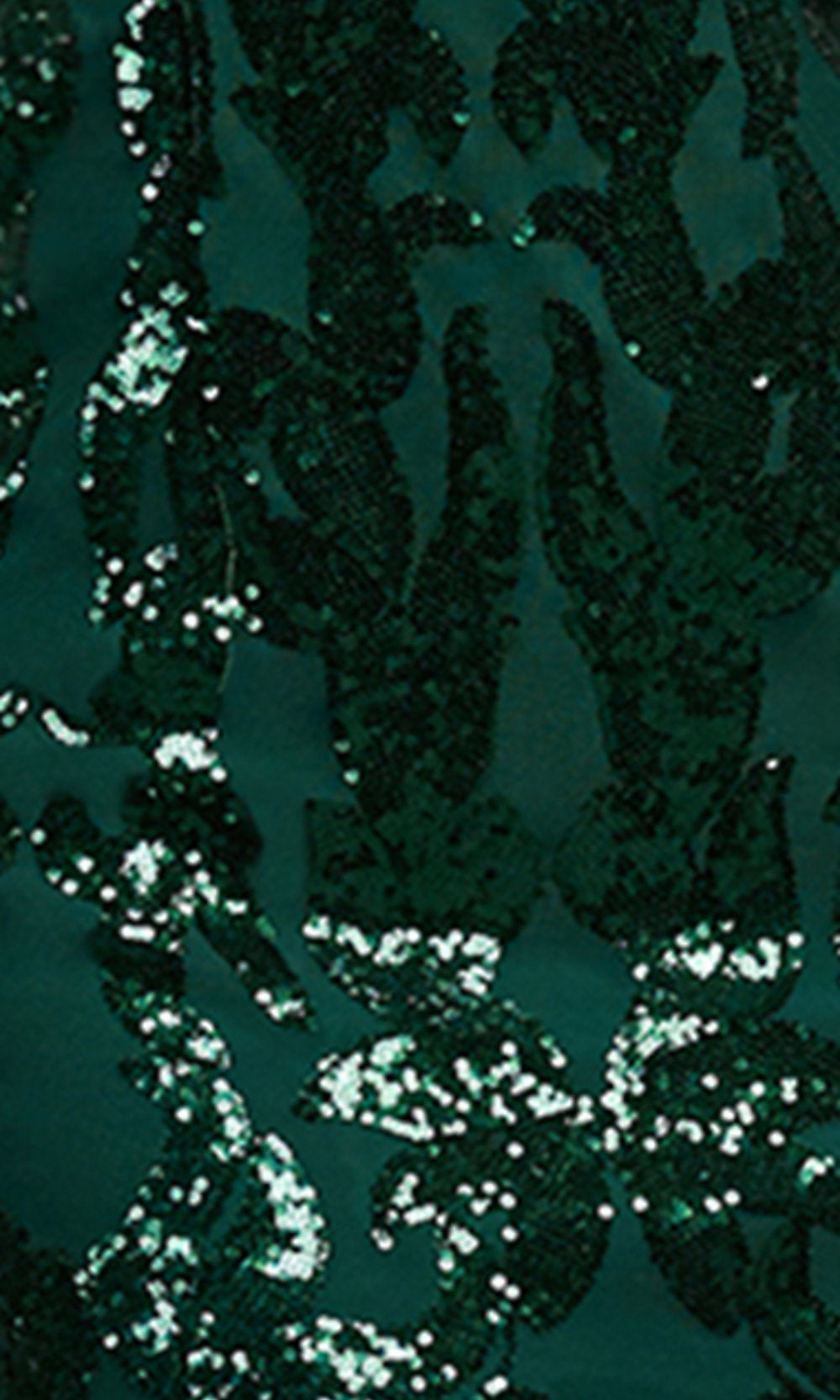 Promgirl Private Label-PromGirl Low-V-Neck Short Sequin Homecoming Dress