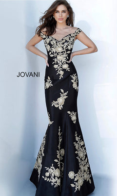 black mermaid dress with gold clasp Black Mermaid Evening Dress, Elastic Satin Scoop Neck... From Babybeautiful, $108.55
