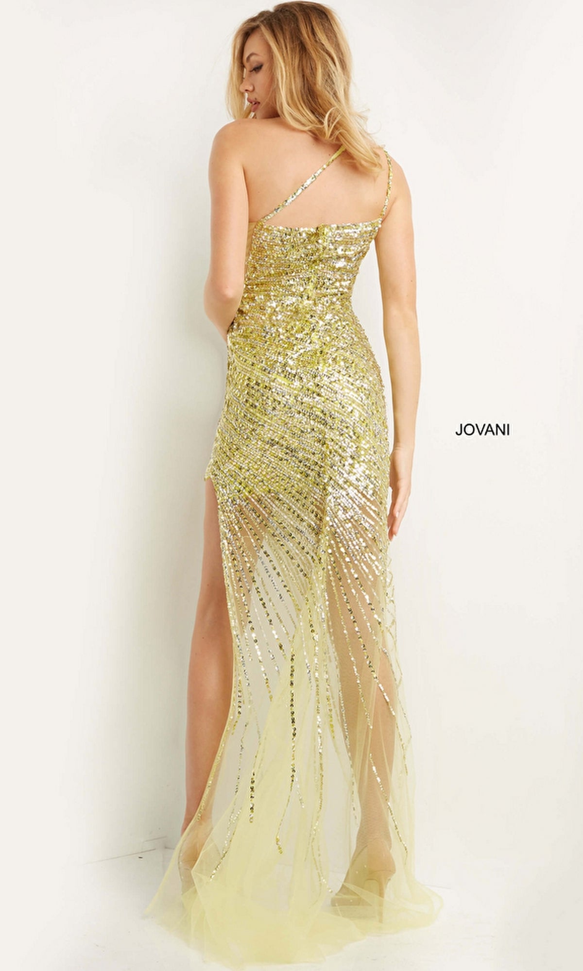 Long One-Shoulder Prom Dress 05647 by Jovani