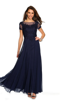 Long Formal Dress A10595 by Dave and Johnny