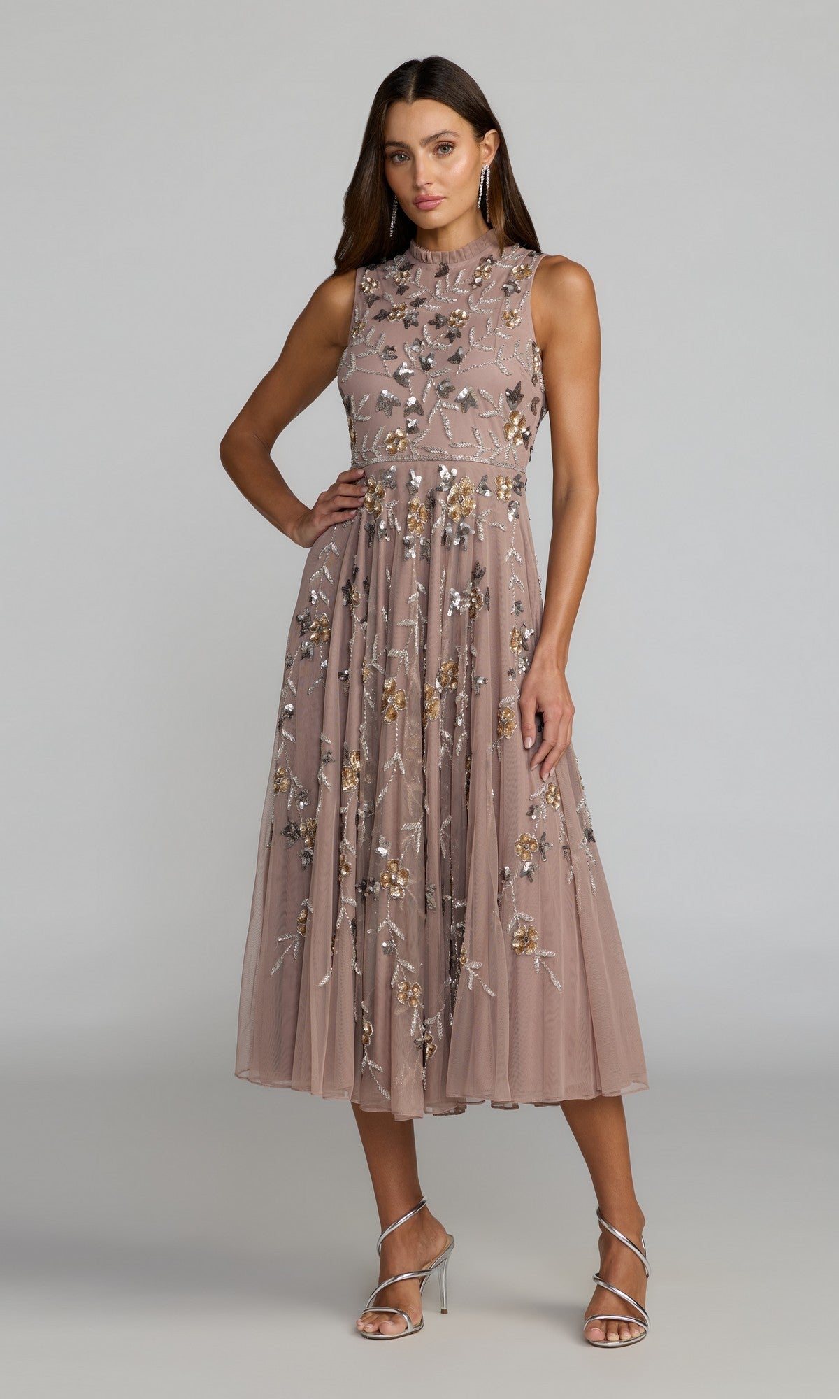 Mac Duggal 10815 Midi Wedding Guest Dress– PromGirl