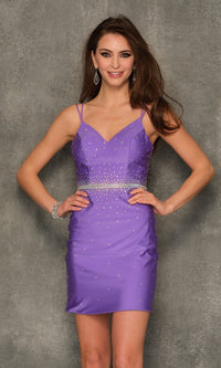 Short Semi-Formal Dress 10843