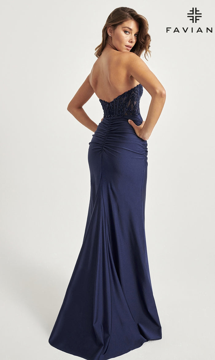 Corset Faviana Strapless Long Formal Dress 11081