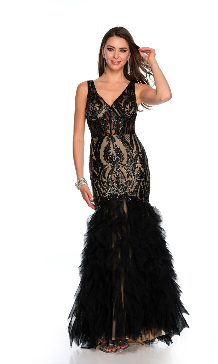 Long Formal Dress 11325 by Dave and Johnny