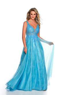 Long Formal Dress 11377 by Dave and Johnny