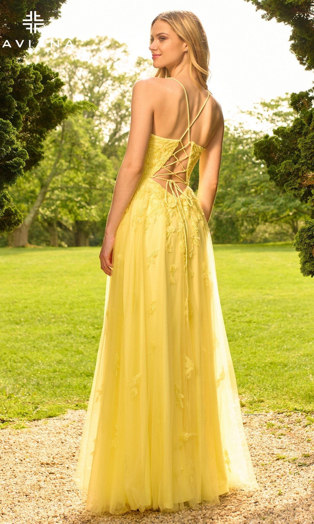 Long Beaded A-Line Prom Dress with Lace-Up Open Back Light Pink / 14