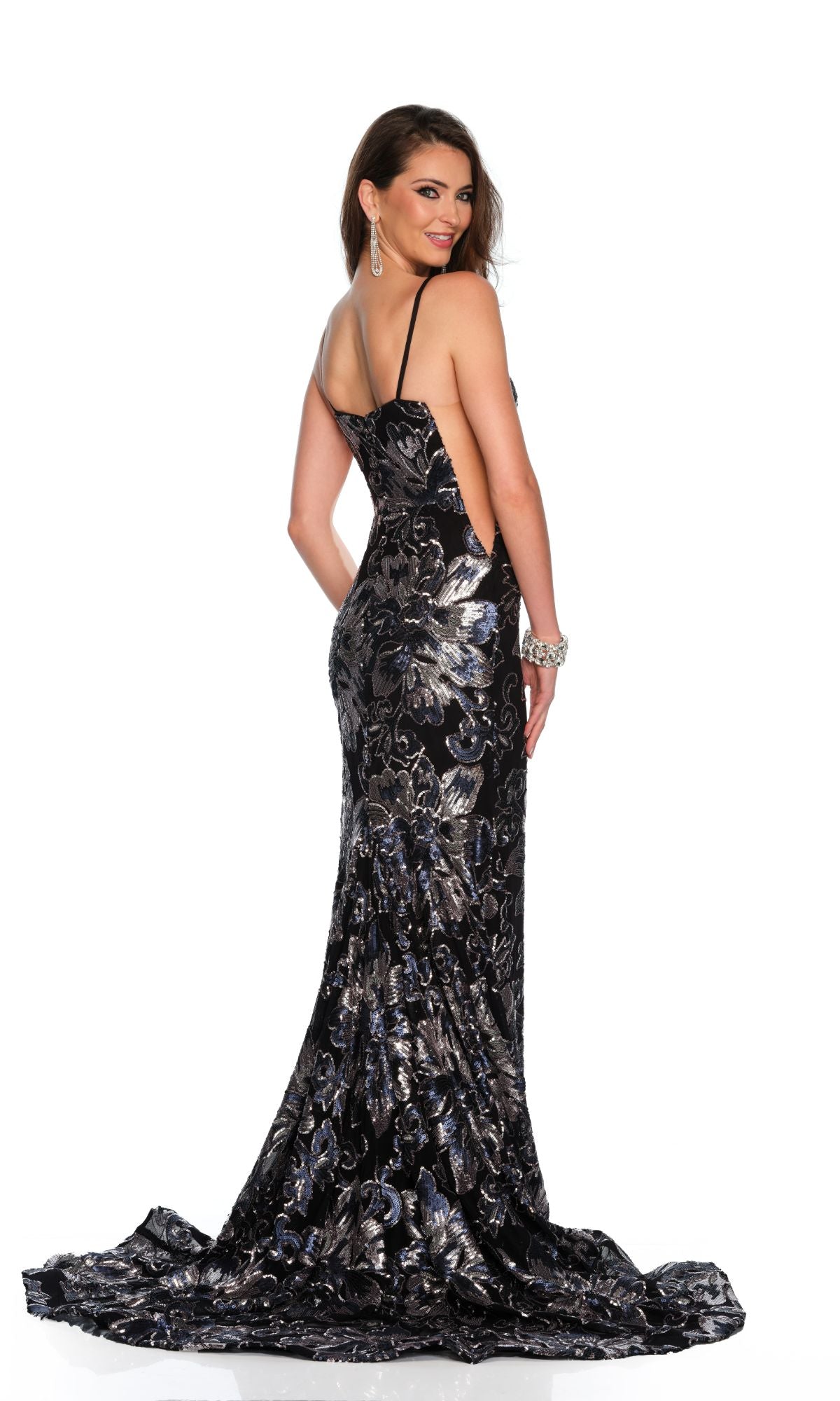 Long Formal Dress 11609 by Dave and Johnny