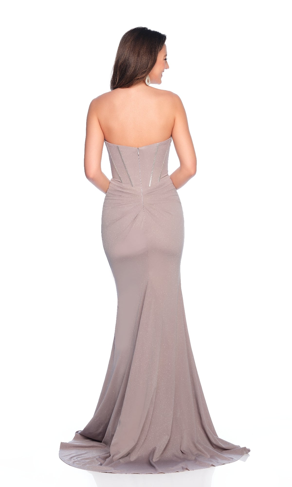 Long Prom Dress: Dave & Johnny 12342