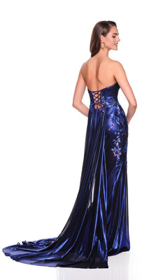 Dave and Johnny 12568 Prom Dress - Royal