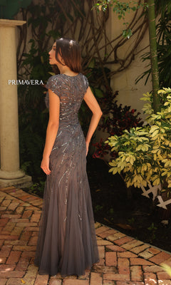 Primavera 13114 Long Prom Dress - PromGirl
