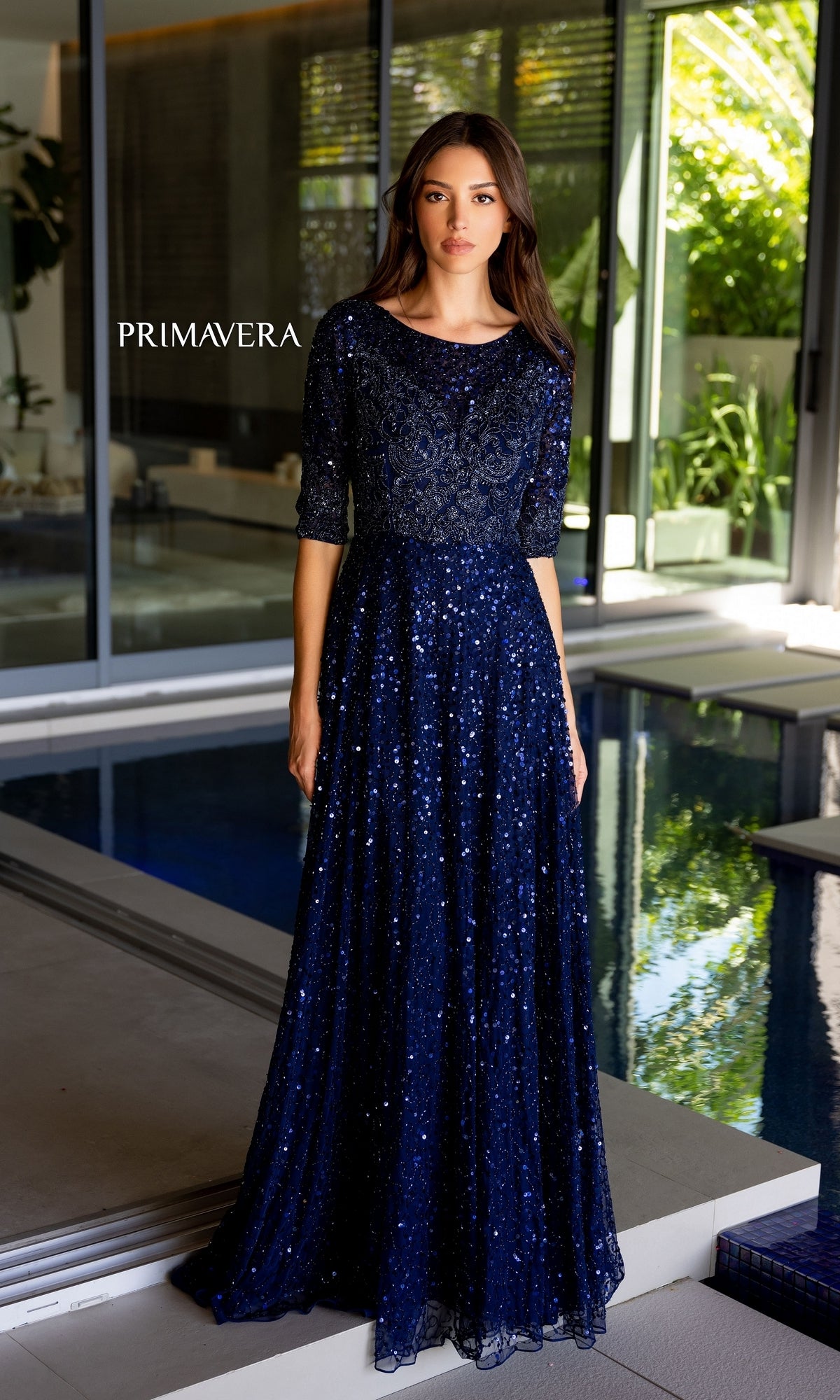 Long Prom Dress 13115 by Primavera