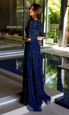 Primavera 13115 Long Prom Dress - PromGirl