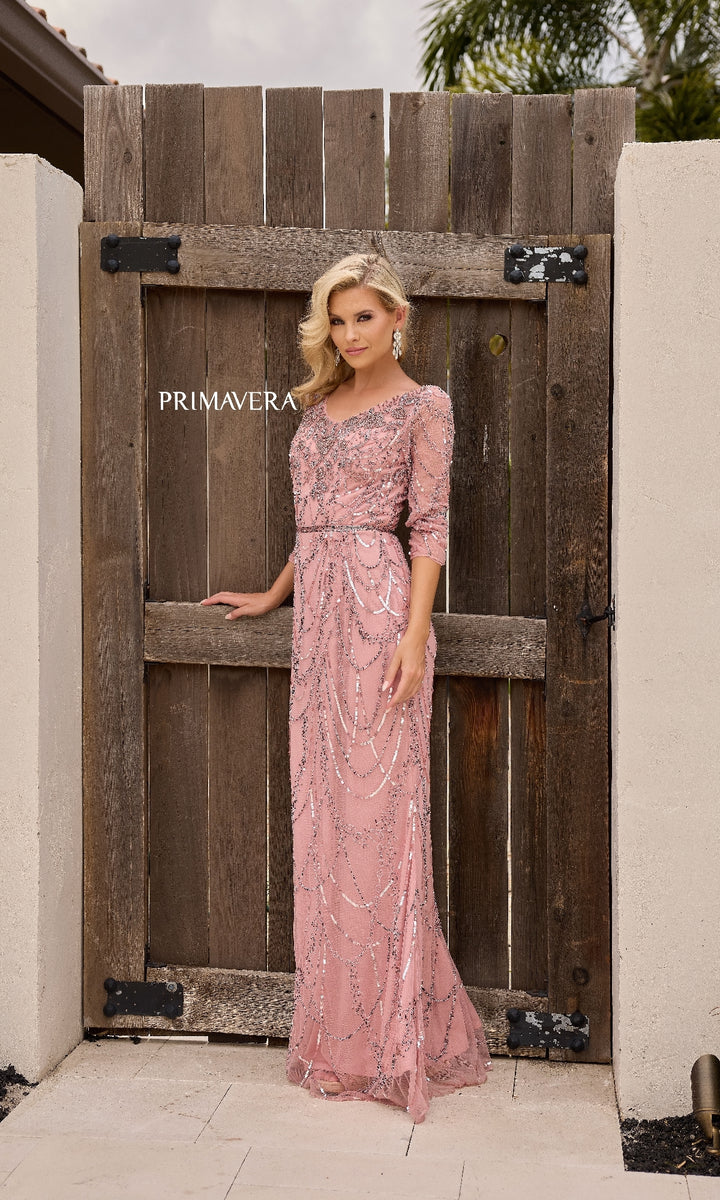 modest pink formal dress Simple Off Shoulder Light Blue Satin Long Prom Dresses, Light Blue For –  Eip Collection main image 1