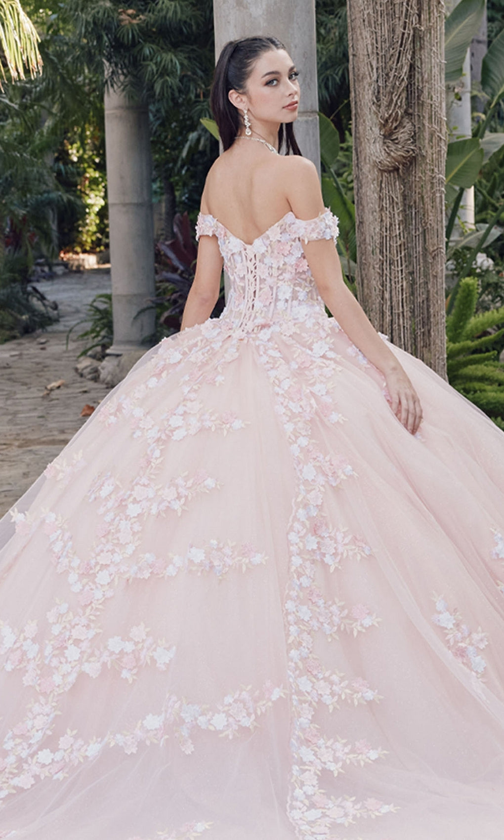 J&J Fashion 3084 Sleeveless Long Prom Dress with Slit