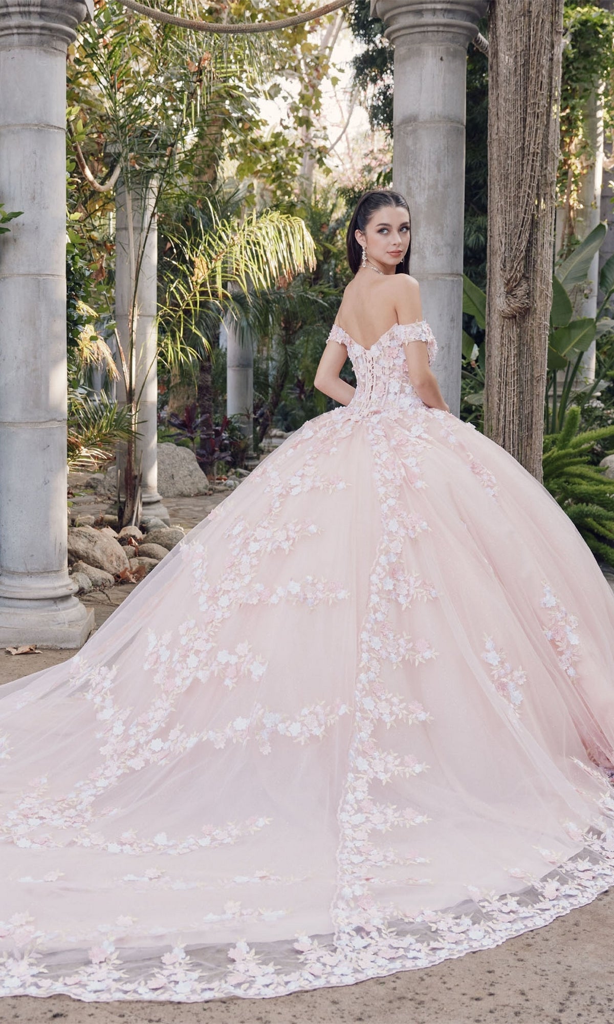 Puffy Rose Gold Quince Rosa Dress Mori Lee Pink Wedding Dress Juliet JT1460J Long Prom Dress PromGirl Blush XSmall Puffy Rose Gold Quince Rosa Dress Mori Lee Pink Wedding Dress Juliet JT1460J Long Prom Dress PromGirl Blush XSmall