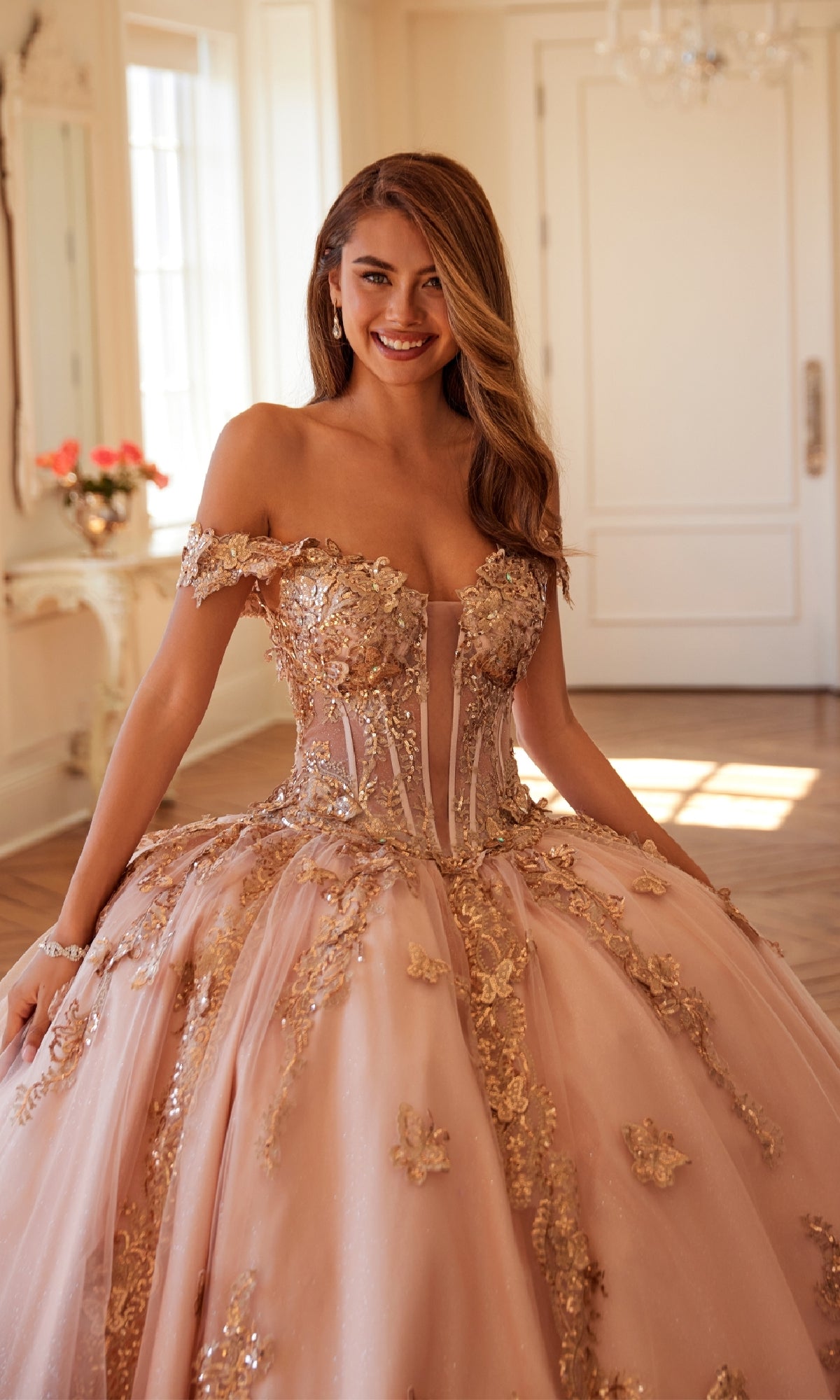 orange quinceanera dresses Juliet JT1485J Long Dress Sage Green / 8 dimensional floral embellishments Color:Pink Eye 2024 wedding guest dresses Burgundy Bodycon Dress Burgundy