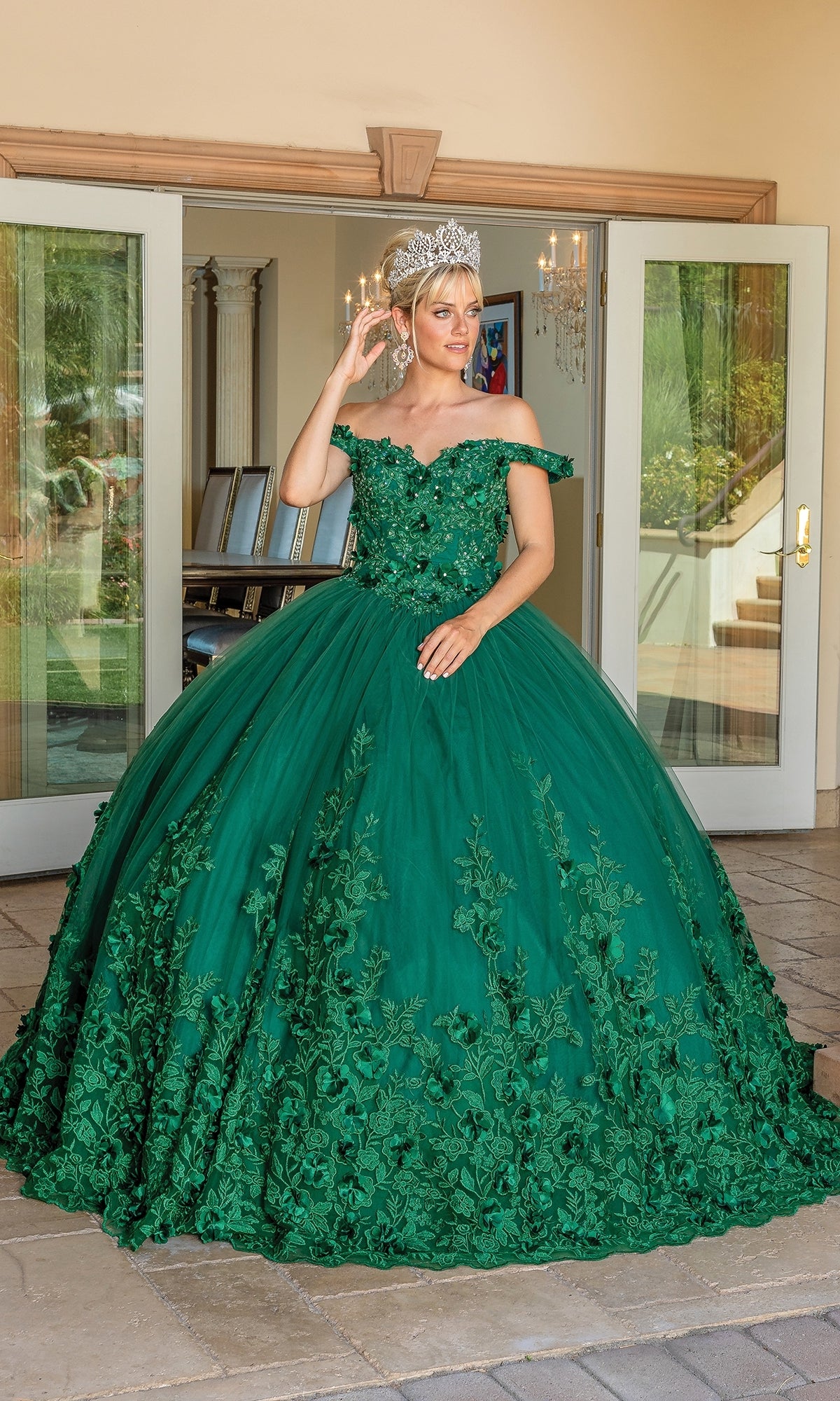 Dancing Queen 1569 Quinceanera Ball Gown PromGirl Dancing Queen 1569 Quinceanera Ball Gown PromGirl
