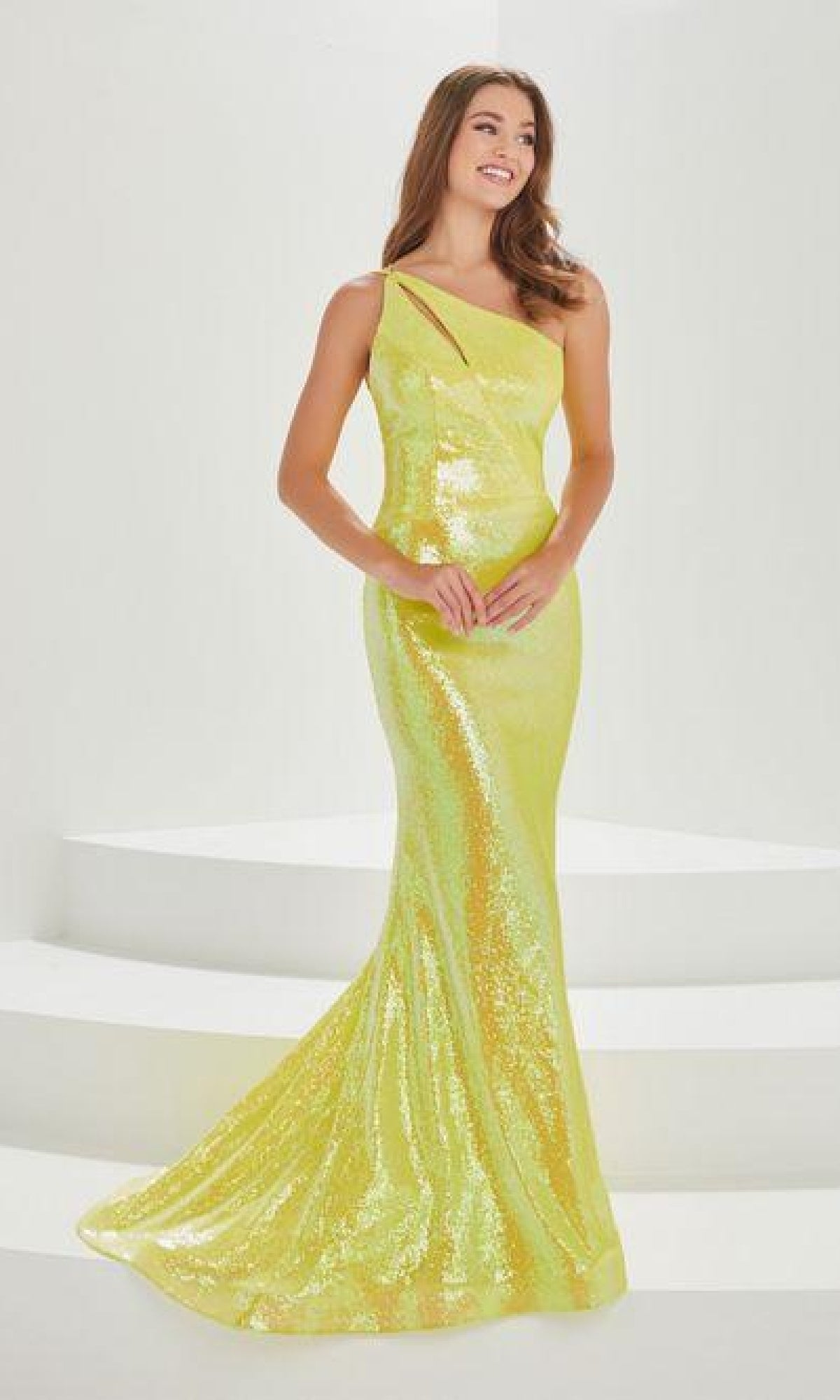 Bright Sequin Prom Dress: Tiffany 16006