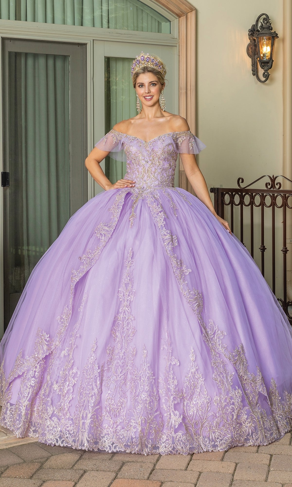 Dancing Queen 1615 Quinceanera Ball Gown– PromGirl