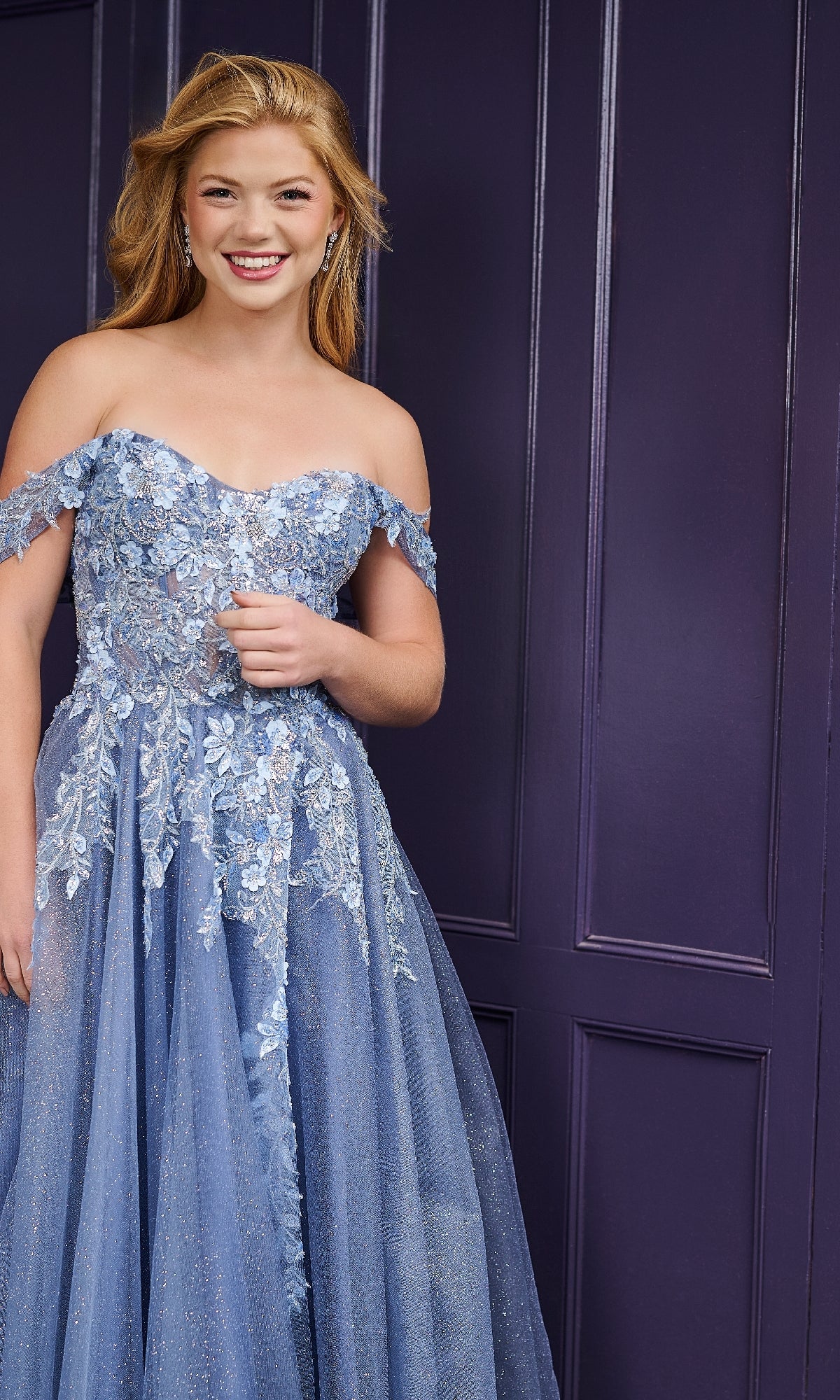 Tiffany 16243 Long Prom Dress PromGirl