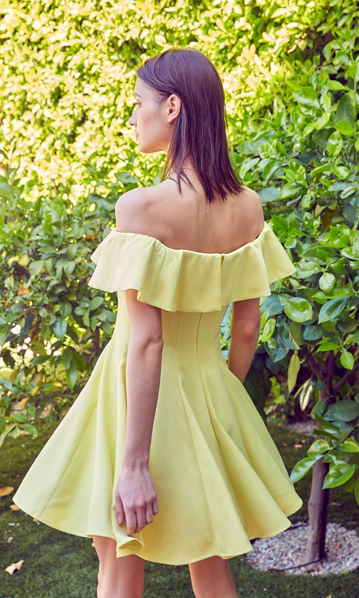 Off-the-Shoulder Short Party Dress