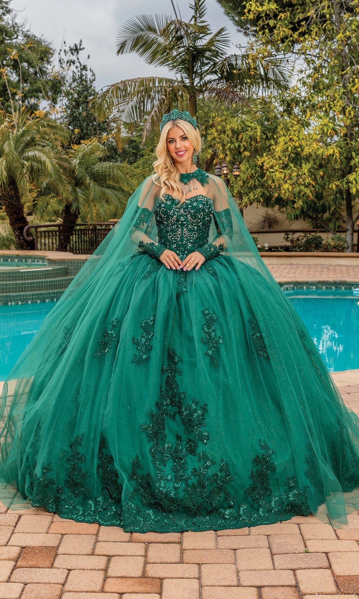Dancing Queen 1691 Long Quinceanera Dress – PromGirl