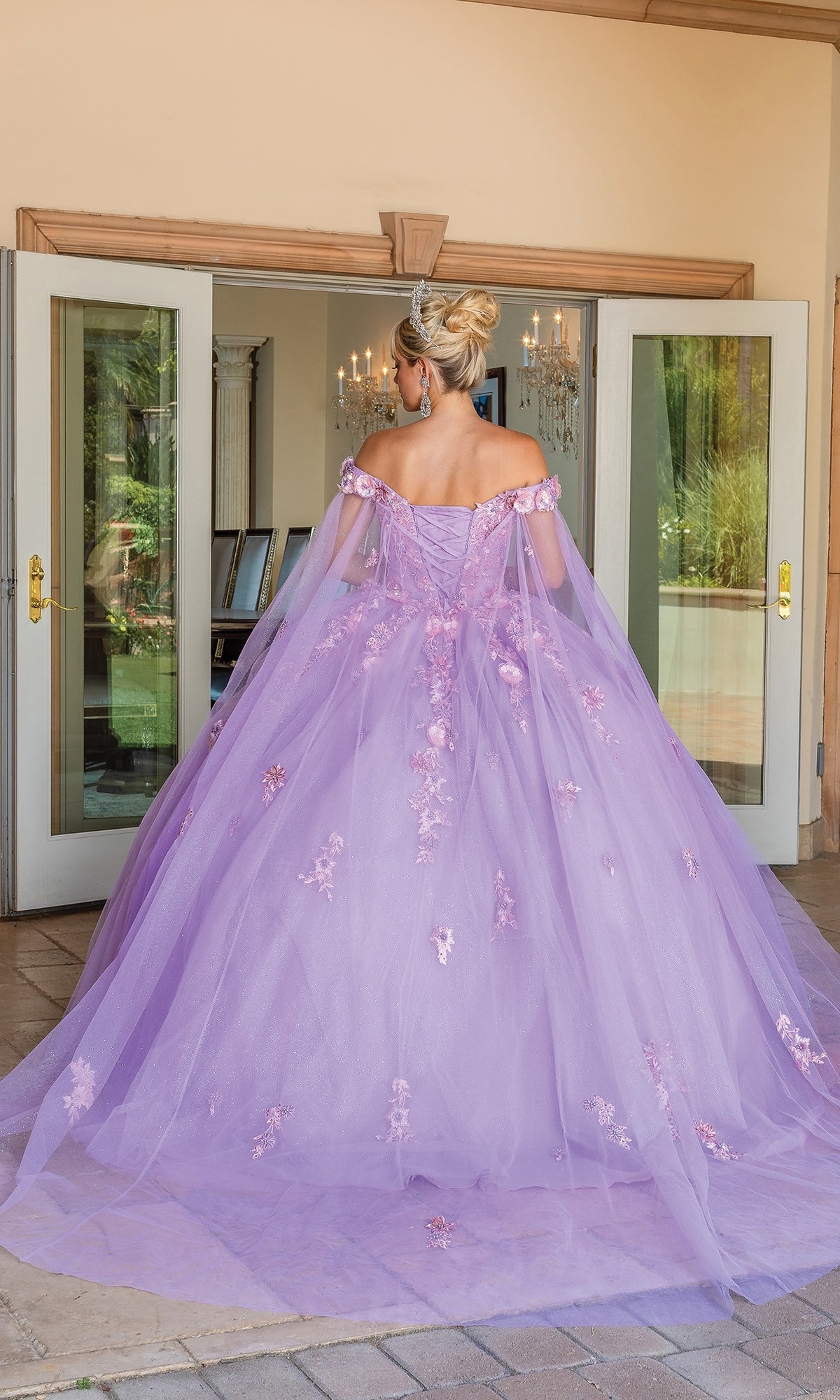 Dancing Queen 1714 Long Quinceanera Dress– PromGirl