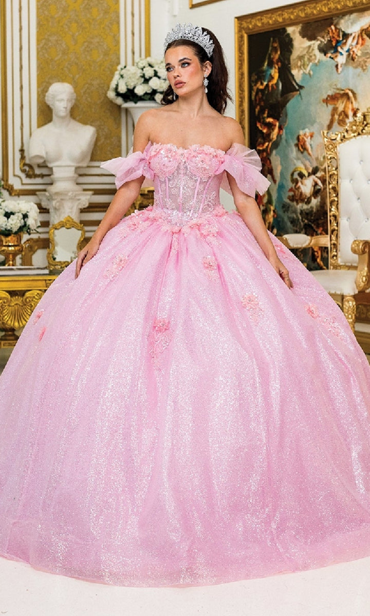 Dancing Queen 1990 Long Quinceanera Dress– PromGirl