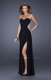 La Femme Strapless Sweetheart Prom Dress 20130