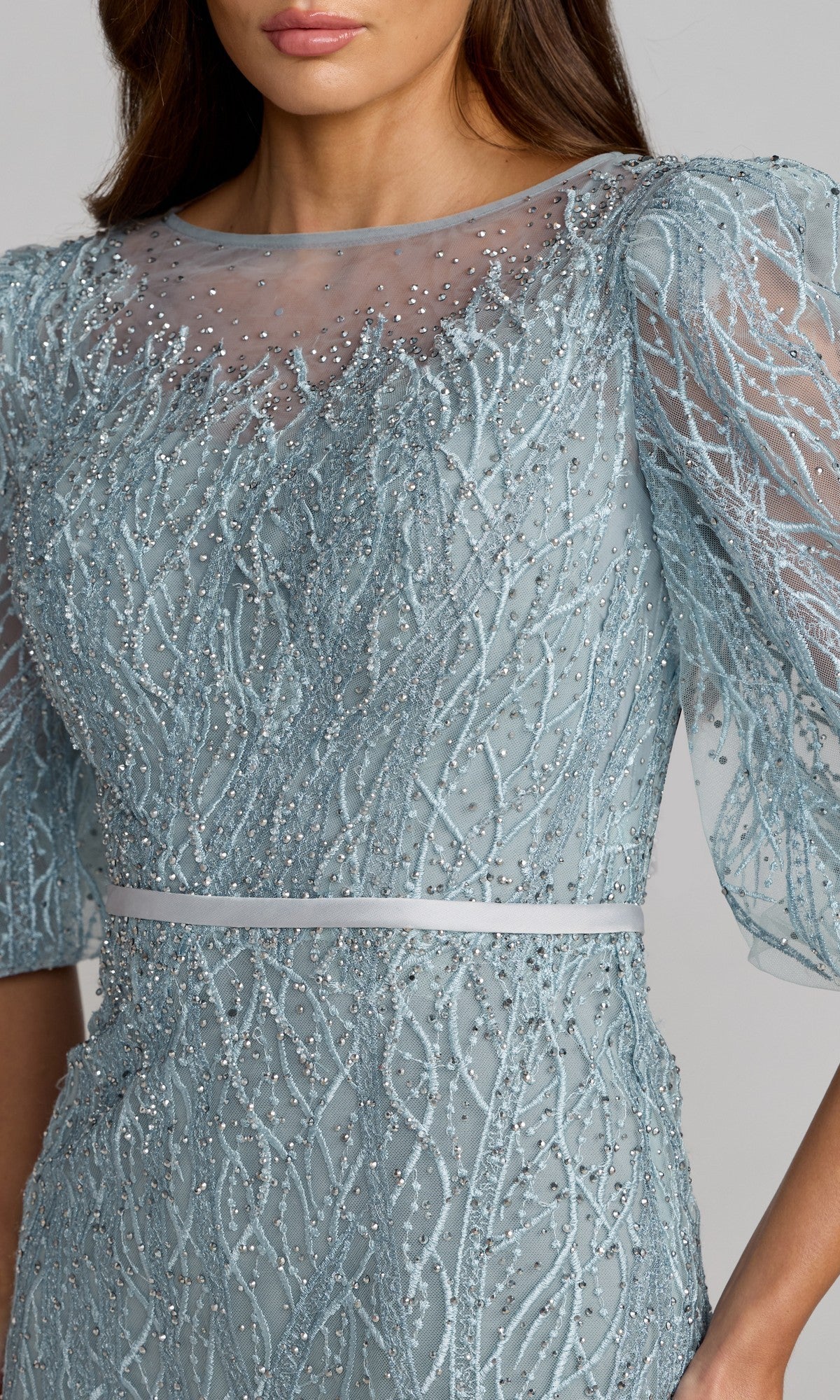 light blue lace overlay dress ASOS DESIGN lace overlay body maxi dress in pale blue