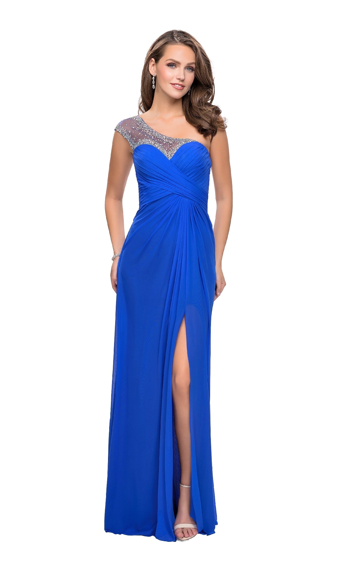 Long Prom Dress: La Femme 20384
