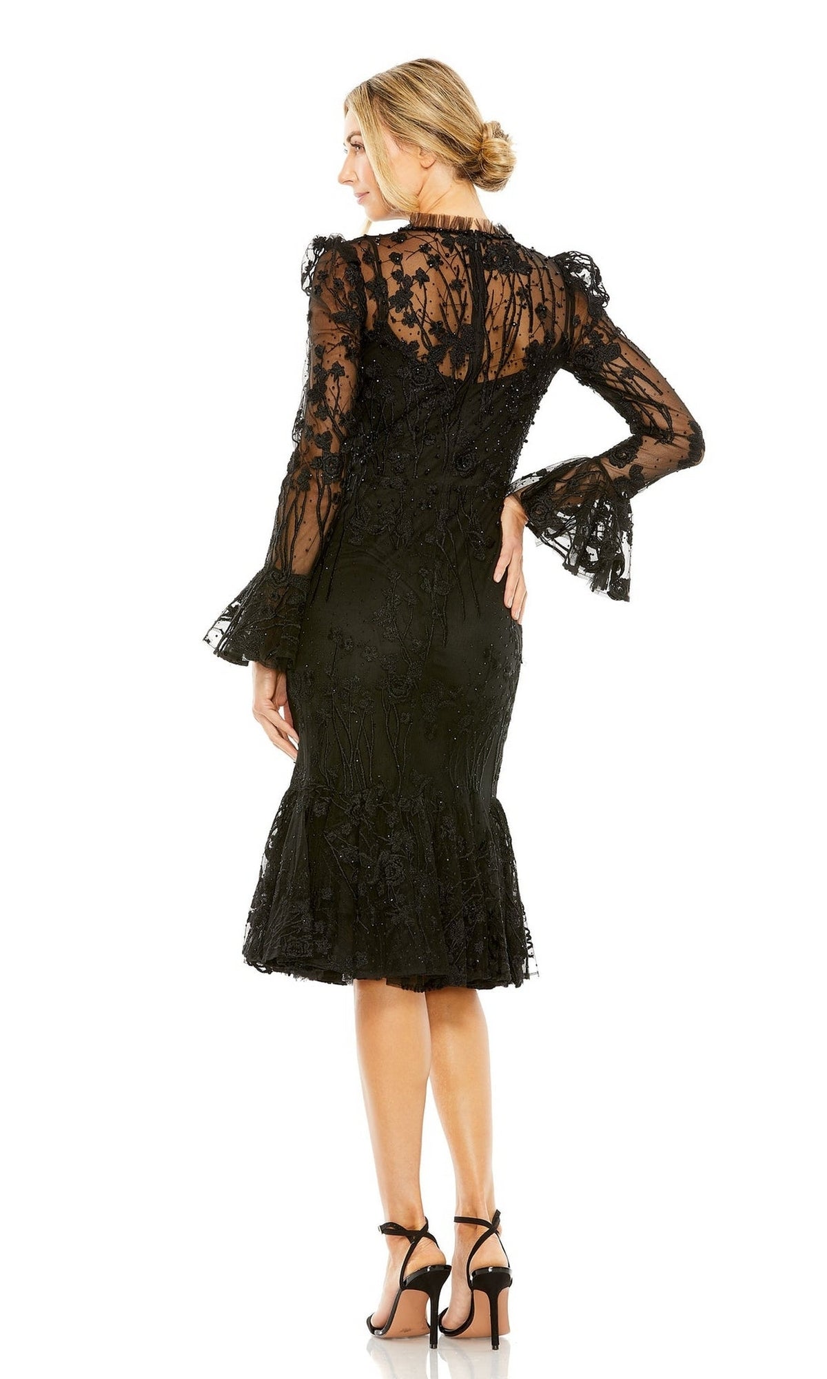 fitted lace wedding dress The Long-Sleeve Riviera Dress main image 0