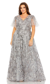 Long Plus-Size Formal Dress 20469 by Mac Duggal