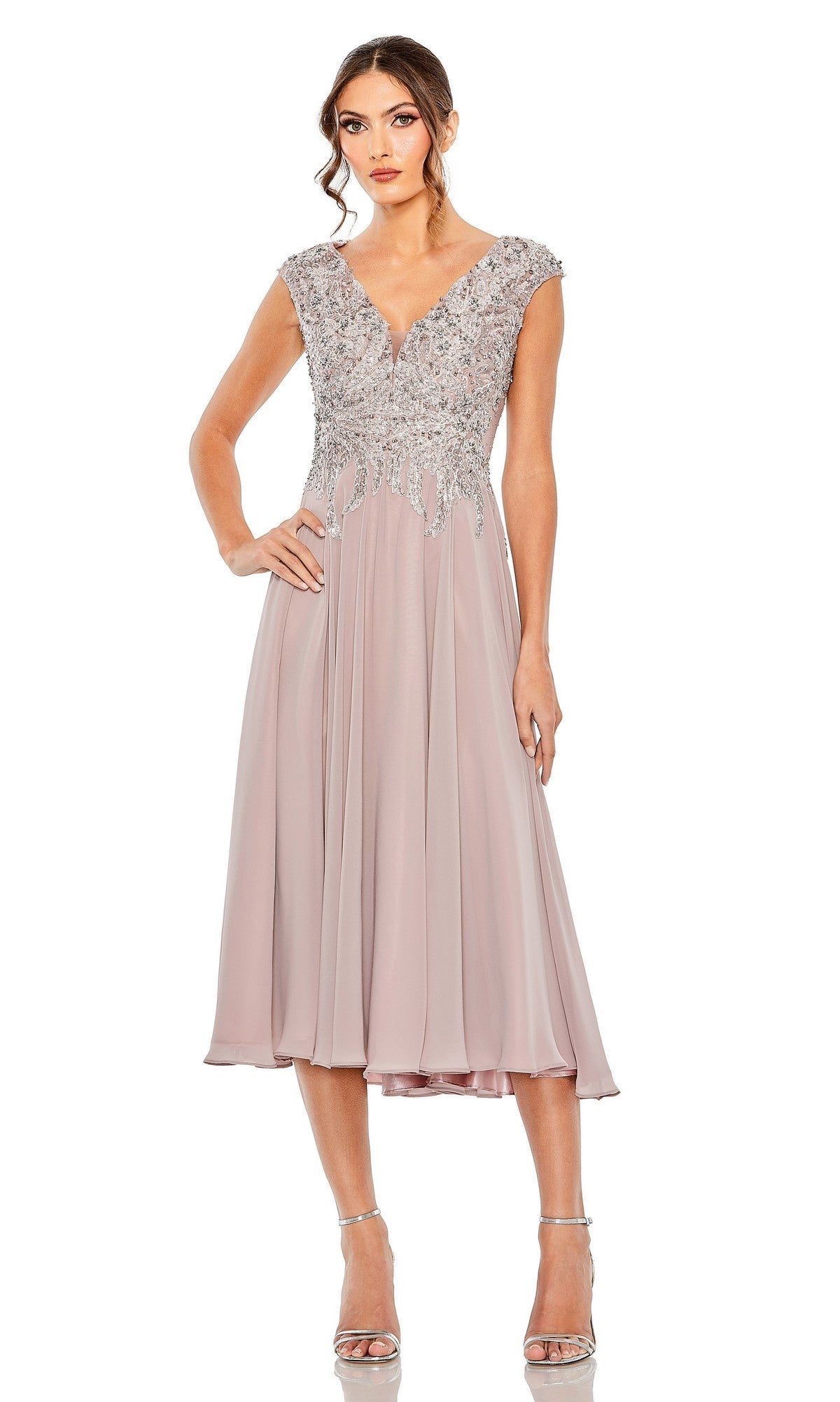 vintage wedding guest dresses Tea Length Lace Dress with Long Sleeves Hand wash DRESSTELLS Cocktail Dress, Black Dresses