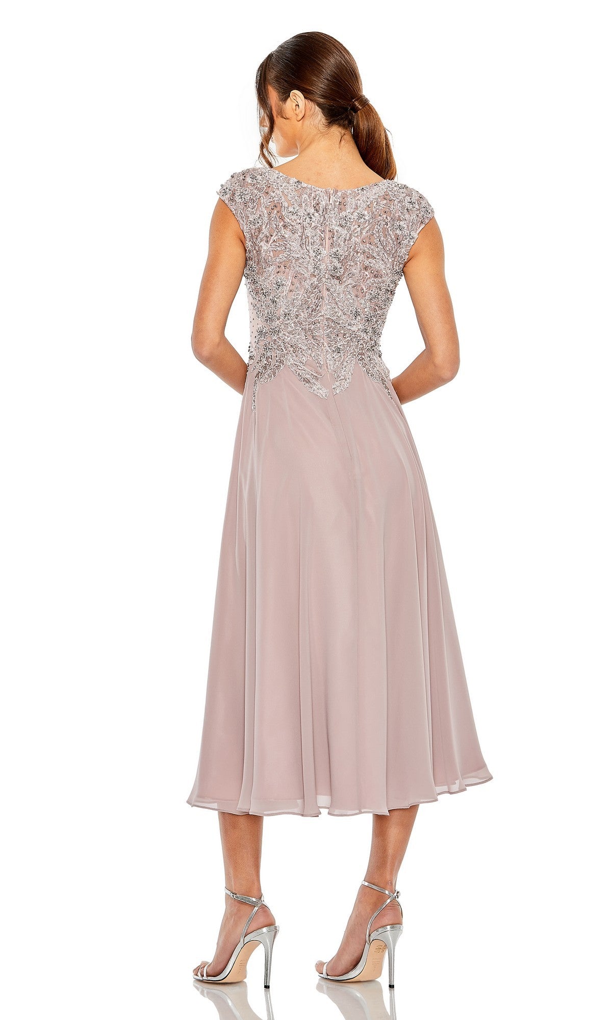 mauve dress for wedding guest Bridesmaid Dresses & Maid of Honor Gowns Couture Candy wedding party LEVEN SIXTEEN Mauve Floral Bodycon