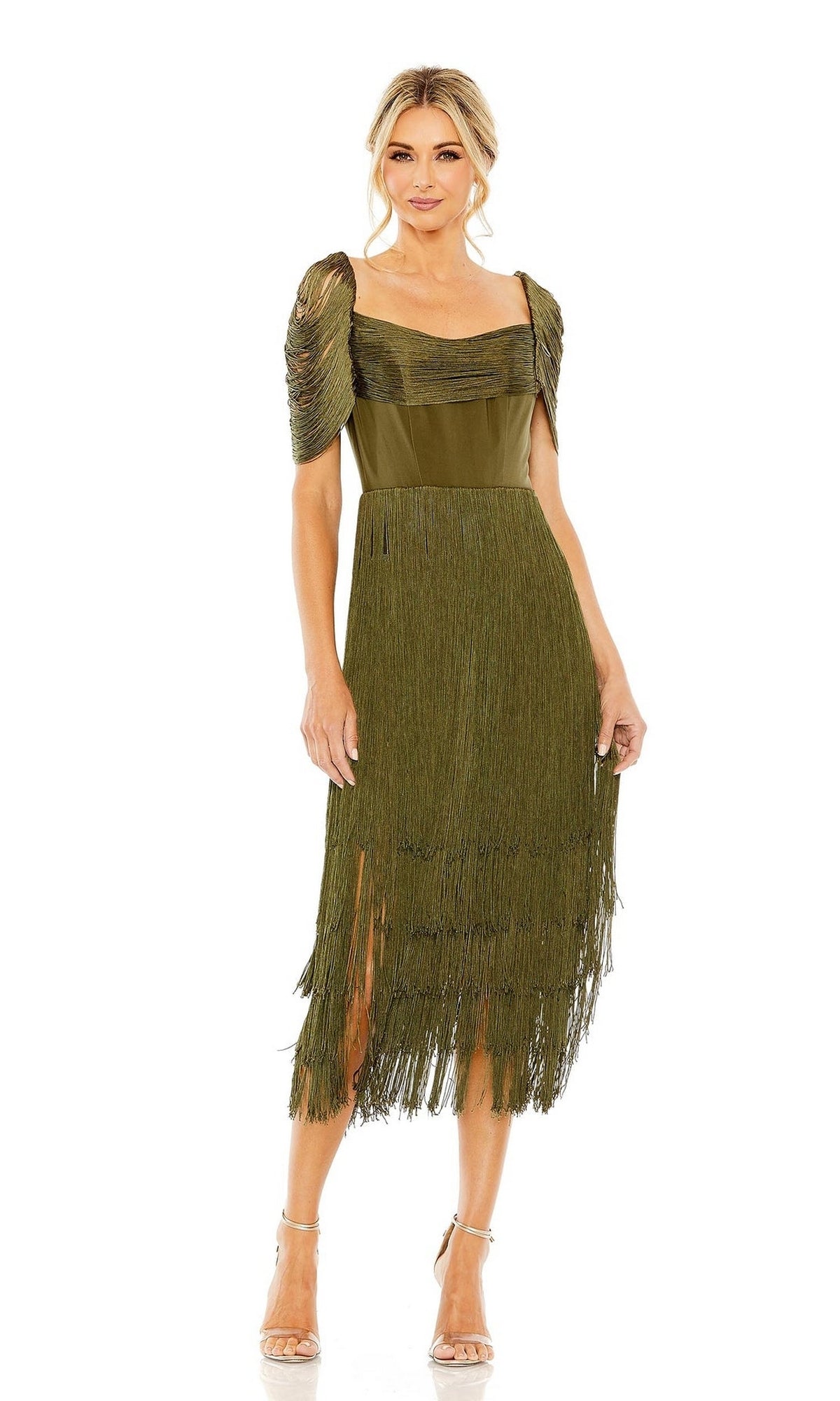 mac duggal olive green dress 20568 Knee Length Wedding Guest – PromGirl Blush (MistyRose) Easy Pasta Salad Recipe Color:Yellow - Gold Flourish a stunning magnificence
