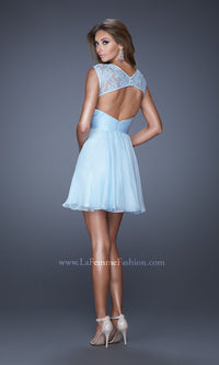 Short Party Dress By La Femme 20581