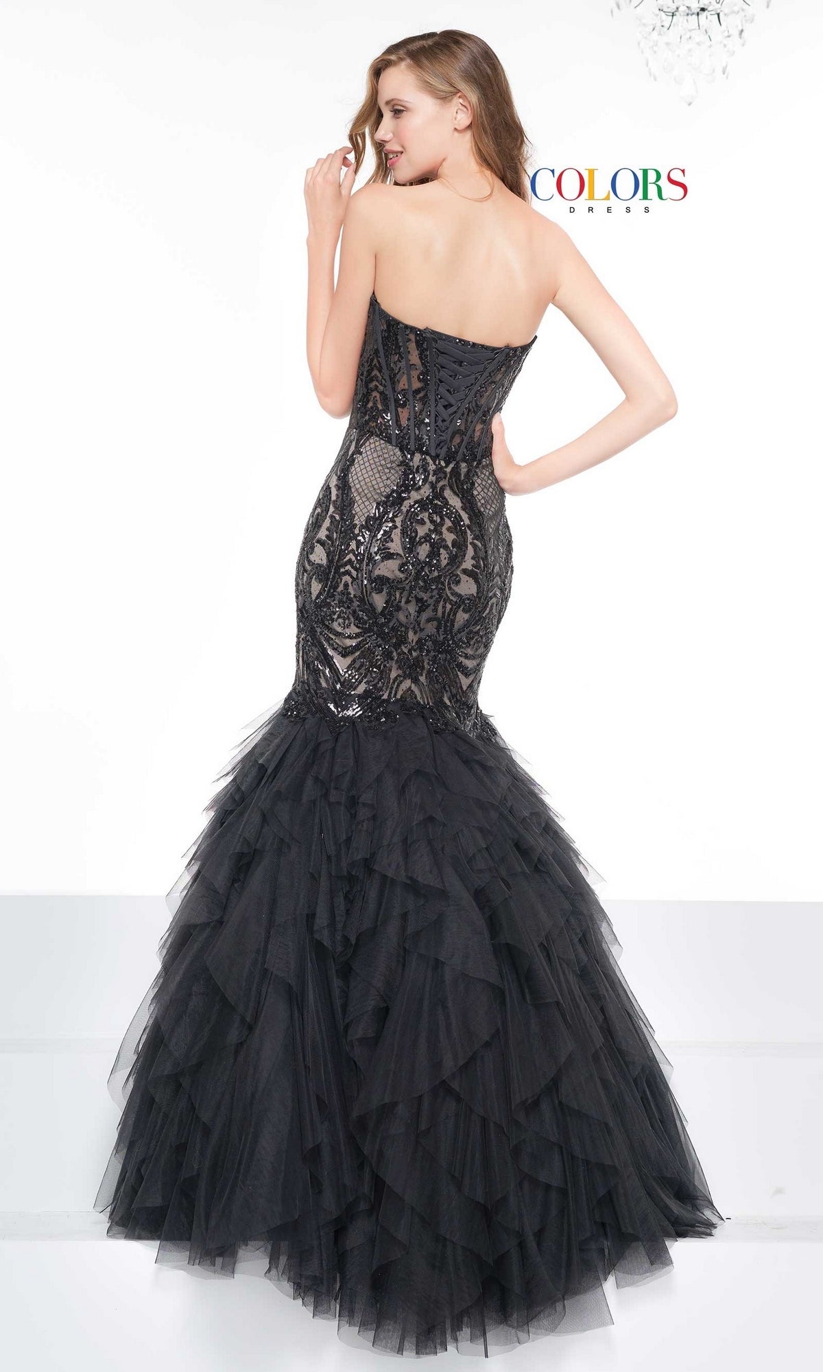 Strapless Sweetheart Long Mermaid Prom Dress 2067