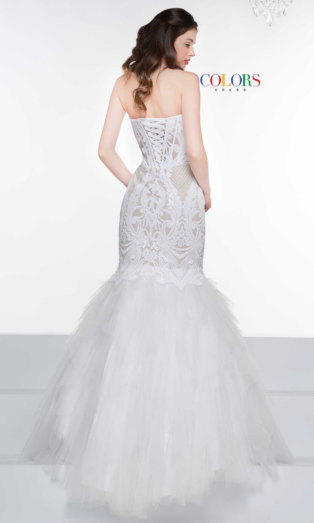 Strapless Sweetheart Long Mermaid Prom Dress 2067