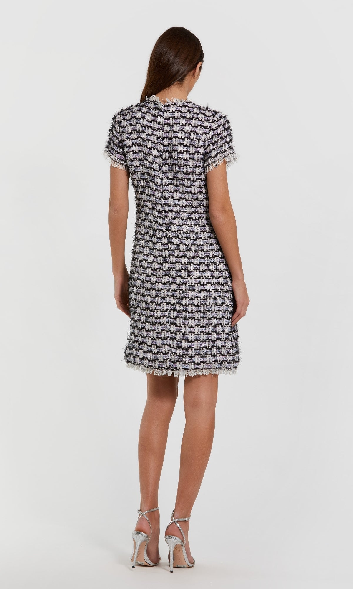 Short Sleeve Short Semi-Formal Dress with Pockets PromGirl
