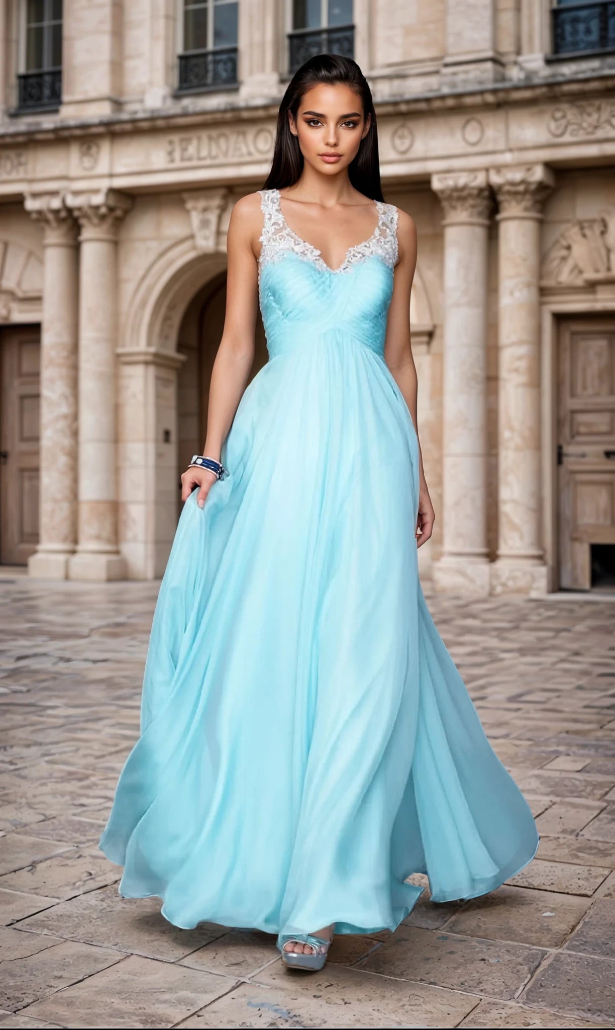 Long Prom Dress: La Femme 21130