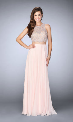 La Femme Dress 23775 Blush / 8