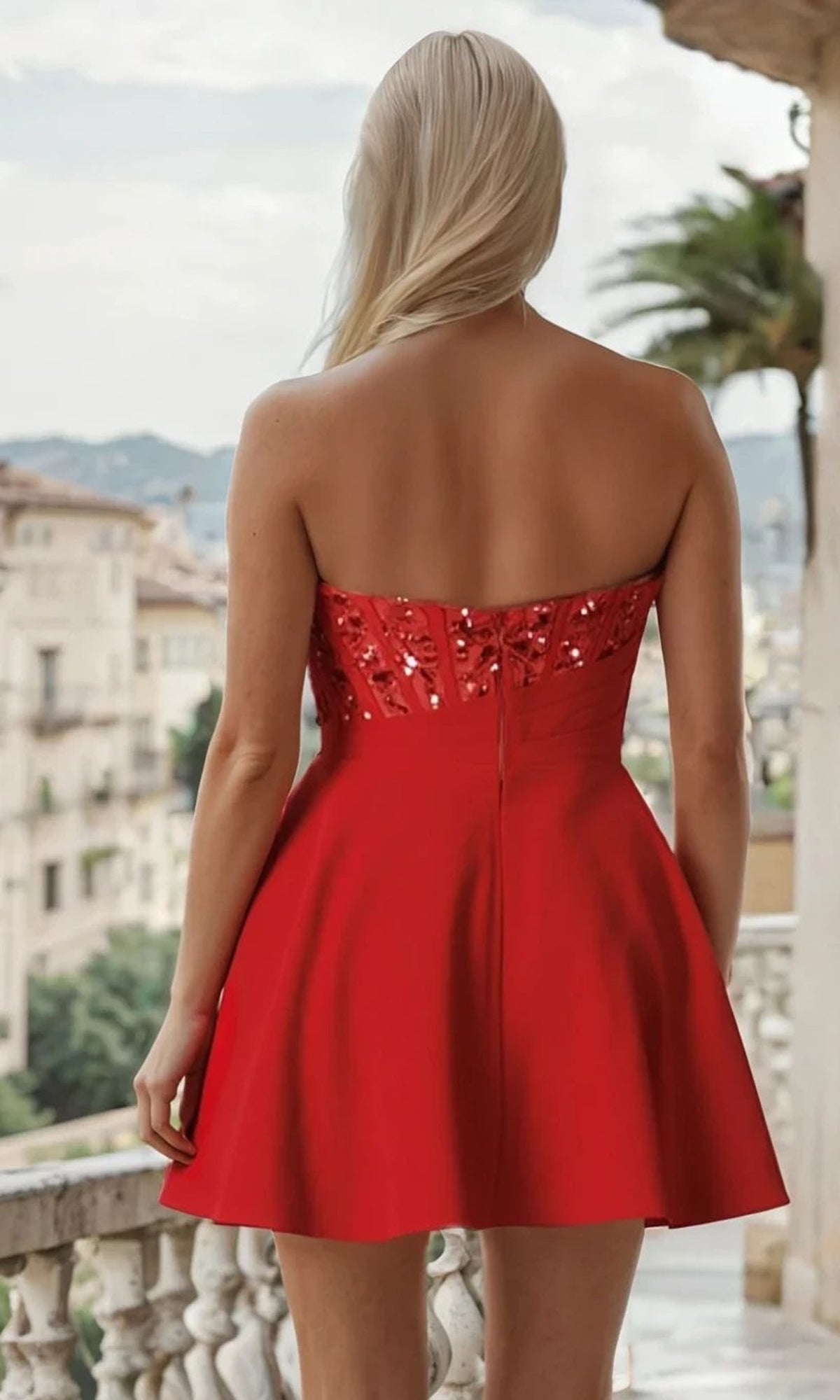 Short Homecoming Dress: PromGirl Exclusive 250153