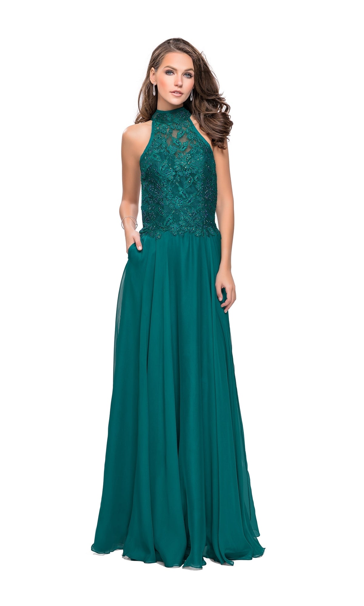 Long Prom Dress By La Femme 25355