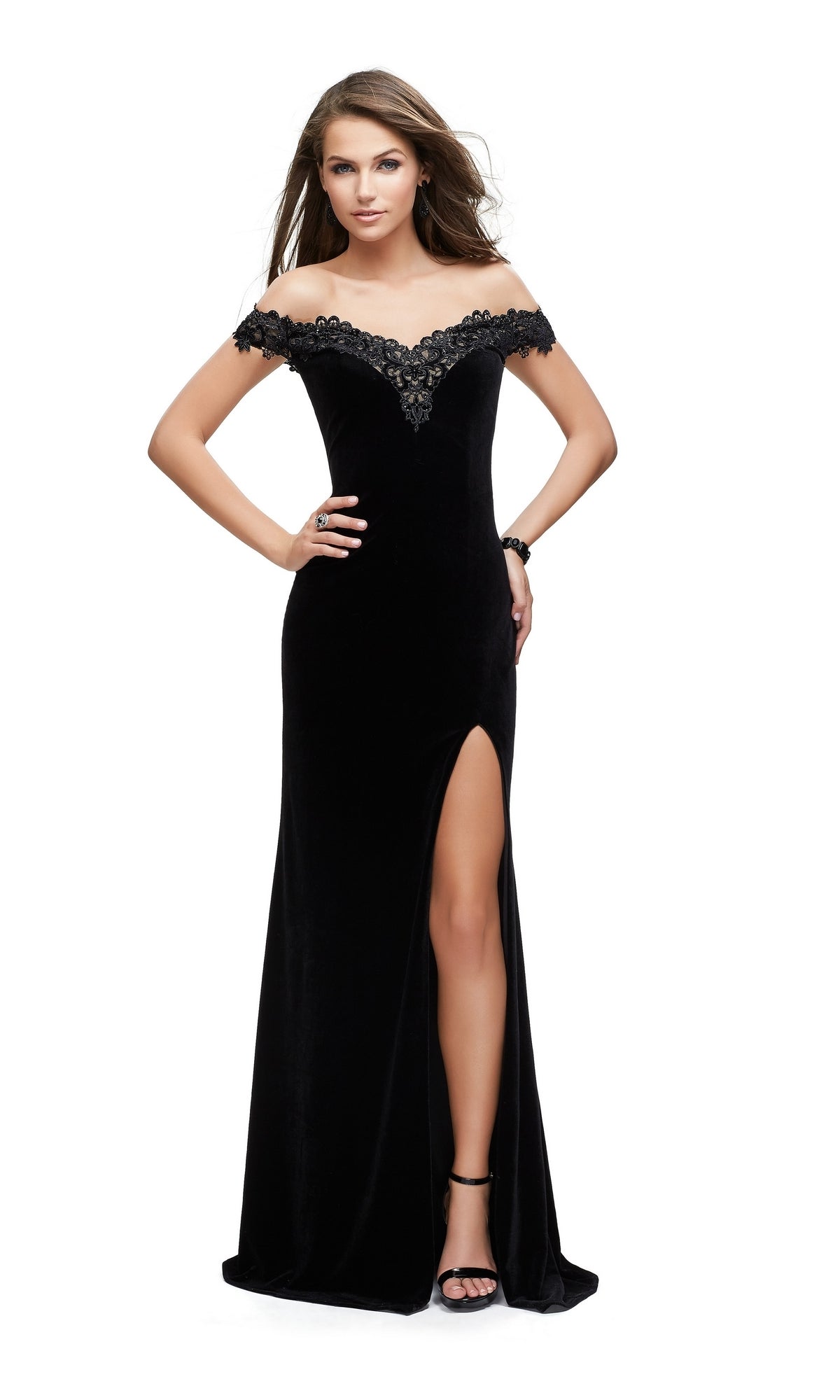 La Femme 25591 Long Prom Dress