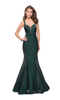 slim fit dress slacks The Green One Shoulder Sleeveless Maxi Dress main image 0